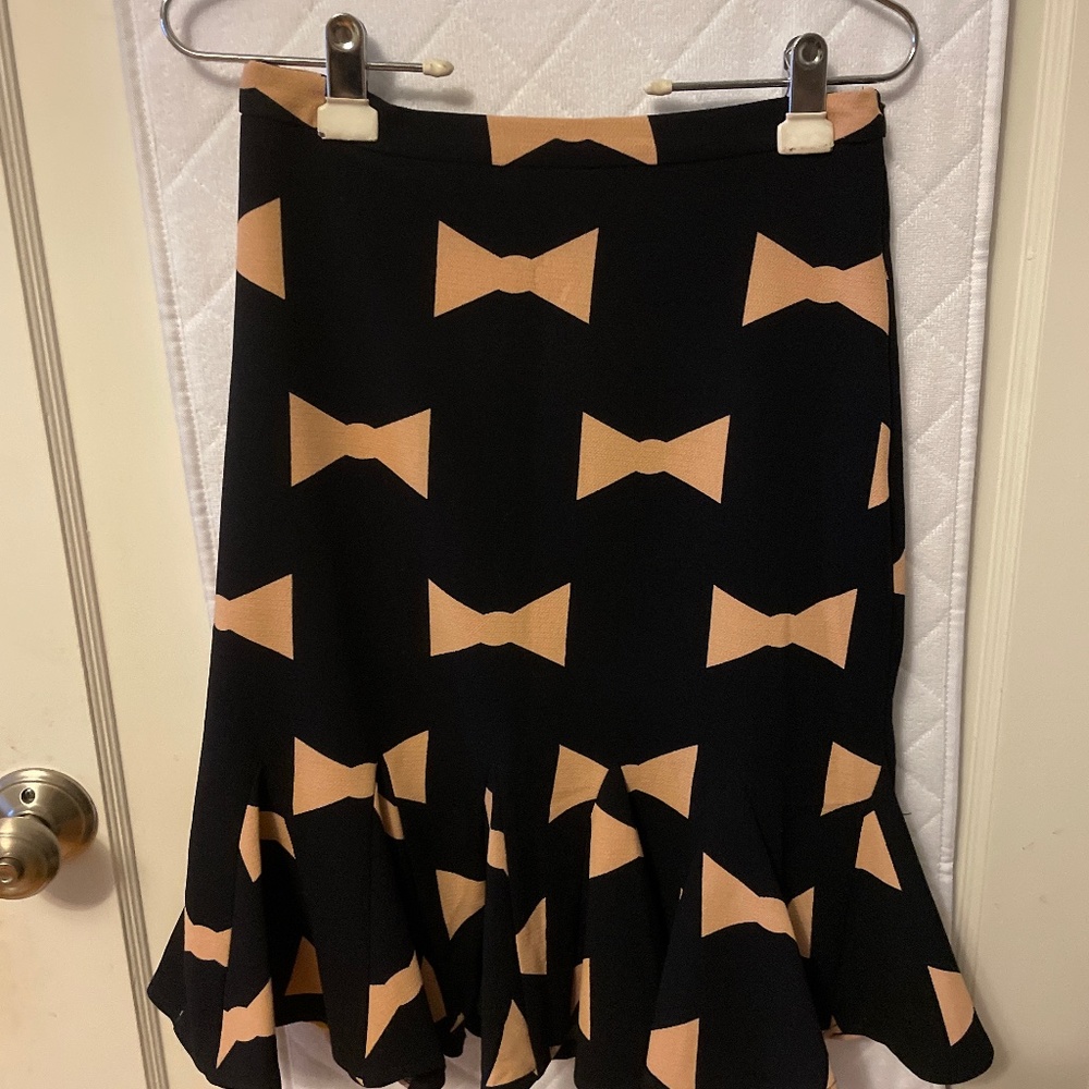 Anthropologie bow skirt